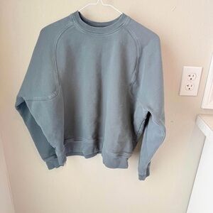 Girlfriend Collective Blue Sweatshirt